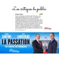 Critique La Passation